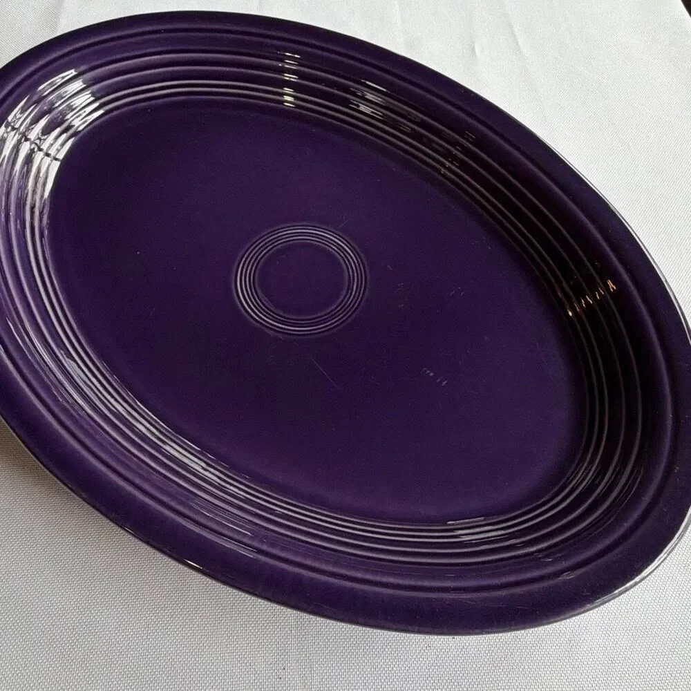 Fiesta Plum Platter Retired Purple Platter